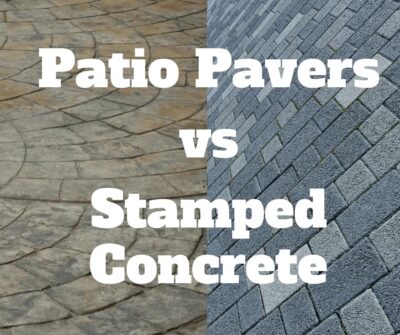 Concrete Patio vs Pavers Cost